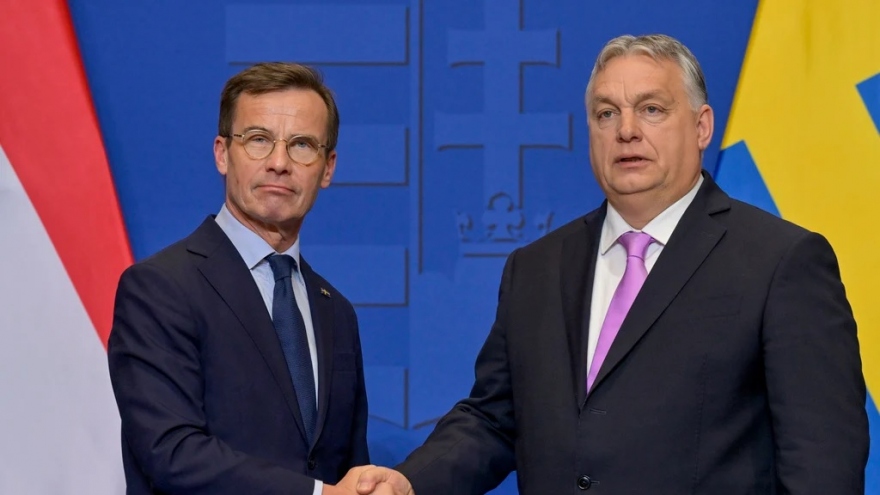 Quốc hội Hungary chính thức phê chuẩn việc Thụy Điển gia nhập NATO